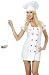 New Sexy Chef Outfit Uniform Adult Halloween Costume Womens U.S. XL (14-16)