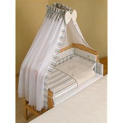 FabiMax Beistellbett / Stubenbett BabyMax classic mit Vollausstattung Emily, 3 Farben zur Auswahl