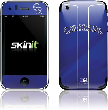 Skinit Colorado Rockies Alternate/Away Jersey Vinyl Skin for Apple iPhone 3G / 3GS
