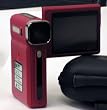 Vivitar DVR545 5.0 MegaPixel Digital Camcorder / Camera with 2.4 inch LCD Screen, Rechargeable Battery and SD Card Support (Color: RED)