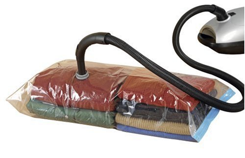 WENKO 3792730100 Vakuum Aufbewahrungssystem - bis zu 75% Platzersparnis, Kunststoff, 136 x 92 cm, transparent