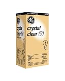 GE Lamps 16068 150-Watt A21 Crystal Clear