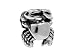 SilveRado(tm) MS281 Sterling Silver Zodiac Cancer Bead / Charm