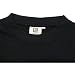 eco-t (エコ ティー) MEN'S BLANK BODY ヘンプ オーガニックコットン 無地 Tシャツ / ブラック 別画像