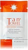 Tan Towel Half Body Towels, Classic, 10 Count