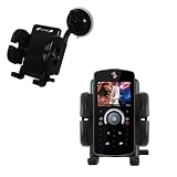 Motorola ROKR E8 Flexible Car Windshield Holder - Gomadic Brand