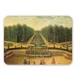 The Water Theatre, Versailles (oil on.. - Mouse Mat Art247 Highest Quality Natural Rubber Mouse Mats - Mouse Mat