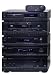 Produkt-Bild: X4-TECH Hifi-Tower Serie 1000 Anlage schwarz, CD, Kassette, Tuner, Equalizer, Verst&auml;rker