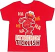 Sesame Street Elmo Extremely Ticklish Red T-Shirt Tee