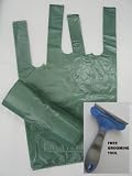 RapidTradeZone Free With 1000 Degradable Tie Handle Dog Poop Poo Bags with Free Grooming Tool