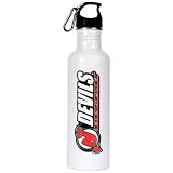 New Jersey Devils NHL 26 oz. White Stainless Steel Water Bottle