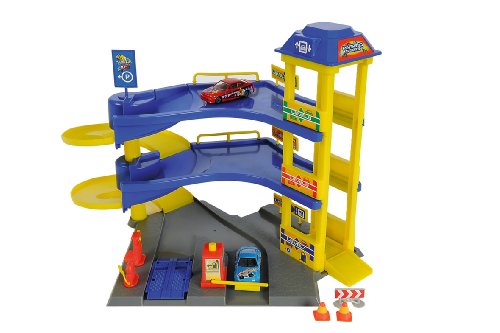 Dickie Spielzeug 203608351 - Parking Station, Parkgarage mit 3 Etage, manueller Aufzug, 2  Preisvergleich