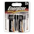 Energizer D-Cell 4-Pack
