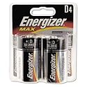 Energizer D-Cell 4-Pack