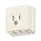 Panasonic 露出コンセント(2P)L型2個コンセント WK1013W（10個入）