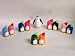 Authentic Iwako TRC Zensinsyoji Japanese Tuxedo Penguin Families Erasers - Deluxe Set...