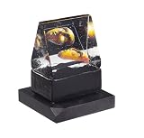 Kosta Boda Black Elements House of Mystery Sculpture