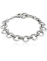 Fossil Glitz Charm Starter Silver Bracelet