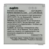Sanyo SCP-38lbps 860mAh Lithium Ion Battery