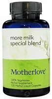 Health & Personal Care More Milk Special Blend "Motherlove" , 120 Vegetarian Capsules