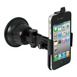 Satechi CR-3600 Universal Car Holder & Mount for iPhone 4S, 4, 3GS, 3G, BlackBerry Torch, HTC EVO, DROID, Samsung EPIC, Galaxy S II on Windshield & Dashboard