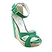 HerStyle Women's Nadiya Manmade Wedge Sandal with Stylish Toe Straps