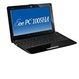 ASUS Eee PC 1005HA-PU1X-BK 10.1-Inch Black Netbook - 10.5 Hour Battery Life