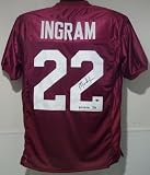 Mark Ingram Autographed/Hand Signed Alabama Crimson Tide Jersey w/Heisman 08