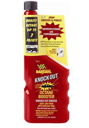 Bardahl バーダル ガソリン添加剤 ノックアウトオクタンブースター 355ml