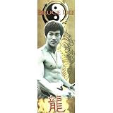 (21x62) Bruce Lee (Yellow Dragon, Door) Movie Poster Print