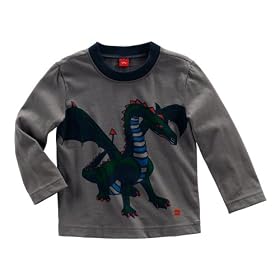 Tea Collection Long Sleeve Dragon Tee