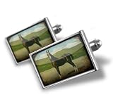 Cufflinks "Brown horse, Vintage" - Hand Made Cuff Links