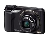 Casio Exilim EX-FH100 Highspeed Digitalkamera (10 Megapixel, 10-fach opt. Zoom, 7,6 cm (3 Zoll) Display, bildstabilisiert) schwarz