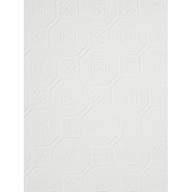 Imperial VP131611 Punch Tin Paintable Wallpaper