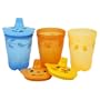Gerber Graduates Tossables BPA Free 3 Pack Disposable Cups, 10 Ounce, Colors May Vary