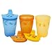 Gerber Graduates Tossables BPA Free 3 Pack Disposable Cups, 10 Ounce, Colors May Vary