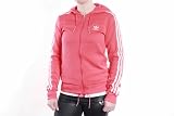 Adidas Damen Kapuzentop FLOCK, aerored, 40, V32756