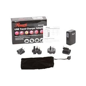 Rosewill 2 Amp 4 Port USB Wall Charger RUC-6181 for iPhone/iPod/iPaq/MP3