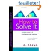 How to Solve It: A New Aspect of Mathematical Method