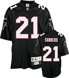 Deion Sanders Black Reebok NFL EQT Replithentic 1992 Throwback Youth Atlanta Falcons Jersey - Small (8)
