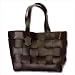 Napa Style Leather Picnic Bag in Coffee Bean