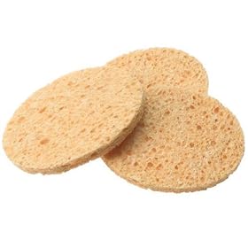 SIBEL Professional make-up remover sponges - Pack of 3