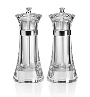 2 Stainless Steel Salt & Pepper Mills
