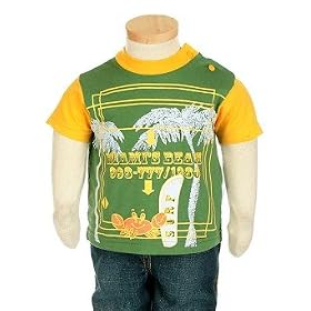 Bebini Miami Beach Crab Tee