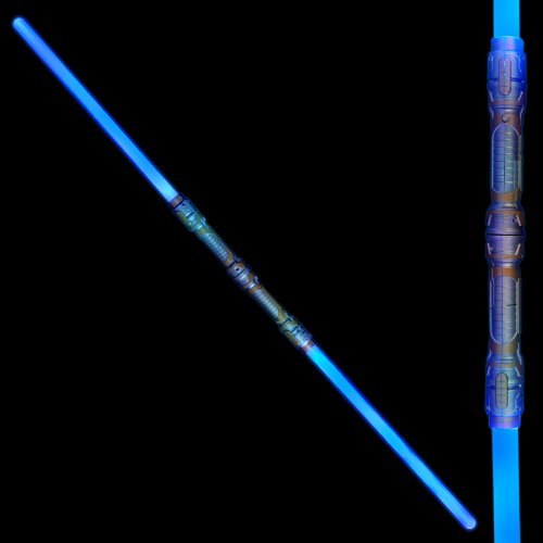 Double-sided LED Light Up Sword Saber with Blue LED & Sound