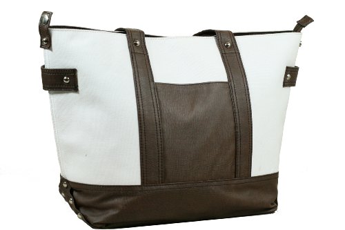 Phynès Paris Shopper / Handtasche in Weiß