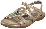 Stride Rite Toddler/Little Kid Disney Glitter Sandal,Jasmine-Gold,7 M US Toddler