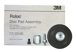3M 5540 3" Roloc Disc Pad Assembly