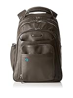 Piquadro Mochila Zaino Grande In Pelle (Taupe)