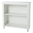 Cottage 2-Shelf Bookcase - White